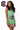 Licensed South Carolina Full Sequin Football Field Tank Dress