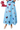 Licensed Sample Ole Miss Polka Dot Butterfly & Mascot Maxi Skirt