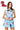 Licensed Sample Ole Miss Polka Dot Butterfly & Mascot Halter Tank & Skort Set