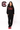 Licensed Sample - S Carolina Black W/ Multi Jewel Letter Sweatshirt/Pant SET