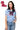 Licensed Sample Ole Miss Mascot Scattered Jewel & Feather Knit Top