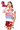 Licensed Ole Miss Double Mascot Sweater V Neck Tank