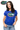 Licensed Sample Florida Mascot Scattered Jewel & Feather Knit Top