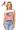 Licensed Bama Mascot Striped Knit Tank