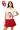 Licensed Sample Oklahoma Colorblock Mascot Collar Short Sleeve Dress