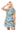 Sample Light Blue LA Street Signs & Palm Trees Knit Dress