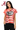 Licensed Sample Alabama Tie Dye Sequin Elephant Head Mascot Tee