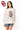 Licensed Sample Oklahoma Grey & White Striped Sequin Football Sweater