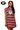 Licensed Sample UGA Zig Zag Mascot Knit Short Sleeve Dress