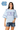 Licensed Sample UNC Oversized Gingham Jersey Tee