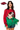 Licensed Sample Arkansas Colorblock Sequin Football & Field Goal Feather Bottom Sweater