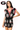 Licensed Sample UGA Knit In Rhinestone mascot Drawstring Romper