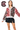 Licensed South Carolina Gingham Sequin Beaded Words Cardigan