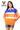 Licensed Sample Virginia Colorblock Words Collar Sweatshirt