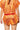 Sample Orange Full Sequin Active Skort