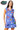 Licensed Florida Licensed Striped Sparkle Gameday Icon Cotton Collar Tank Dress