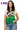 Licensed LSU Colorblock Sequin Football & Field Goal Feather Knit Tank