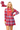 Licensed Sample - Ole Miss Plaid Mascot Sweater Dress