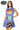 Licensed Florida Football & Helmet Icon Polka Dot Tank Dress