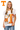 Licensed Tennessee Mascot Leaning on Letter Tee