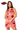 Licensed Sample Arkansas Striped Sparkle Gameday Icon Cotton Collar Tank Dress