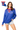 Licensed Sample LA Tech Jeweled Shoulder Sweater