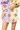 Licensed LSU Mascot Polka Dot Colorblock Skort