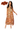 Licensed Sample Oklahoma State Striped Sparkle Gameday Icon Cotton Maxi Dress