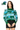Licensed Sample - Tulane Vintage Football Helmet Stripe Turtle Neck Sweater