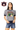 Licensed Auburn Gingham Field, Players & Helmet Short Sleeve Sweater