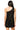 Sample Black Rainbow Rhinestone ‘QOS’ All Over One Shoulder Active Tank Dress