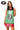 Licensed UGA Full Sequin Football Field Tank Dress