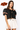 Licensed Sample - OK State Cotton Tie Front Jersey Top