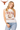 Licensed Texas Grey & White Striped Sequin Football Knit Tank