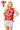 Licensed Texas Tech Mascot Feather Trim Tank