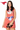 Licensed Sample SMU Football & Helmet Icon Polka Dot Tank Dress