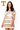 Licensed Sample Tennessee Full Sequin Striped 'Go Vols' Dress