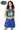 Licensed Sample Florida Mascot Scattered Jewel & Feather Tank Dress