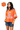 Licensed Sample Clemson Oversized Gingham Jersey Tee