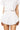 Sample White Full Sequin Active Skort