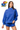 Licensed Sample Kansas Tonal Rhinestone Initial Mock Neck Sweatshirt & Short Set