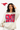 Licensed SMU Oversized Printed Mascot Letter Sweatshirt