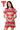 Licensed Sample Texas Tech Full Sequin Striped Words Dress