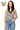 Licensed Sample Vanderbilt Mascot Striped Knit Tank