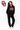 Licensed Sample - OU Black W/ Multi Jewel Letter Sweatshirt/Pant SET