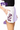 Licensed Sample - TCU Pastel Two Tone Shorts