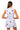 Sample Powder Blue Beaded Eyes All Over Tank Dress