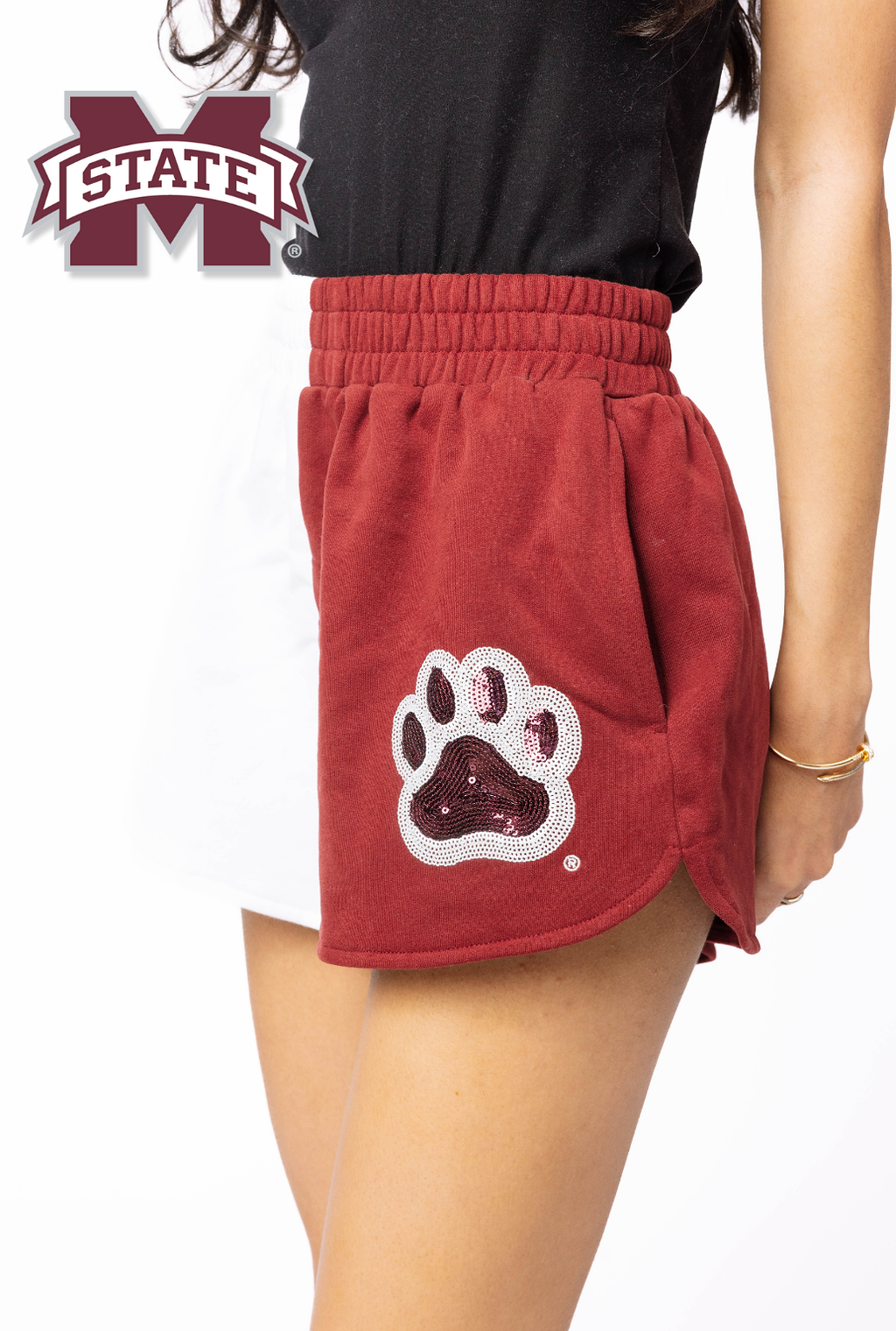 Licensed Sample - Miss State Colorblock Shorts