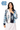 Licensed Sample UNC Colorblock Scattered Mascot Cardigan