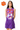 Licensed Sample Clemson Mascot Scattered Jewel & Feather Tank Dress